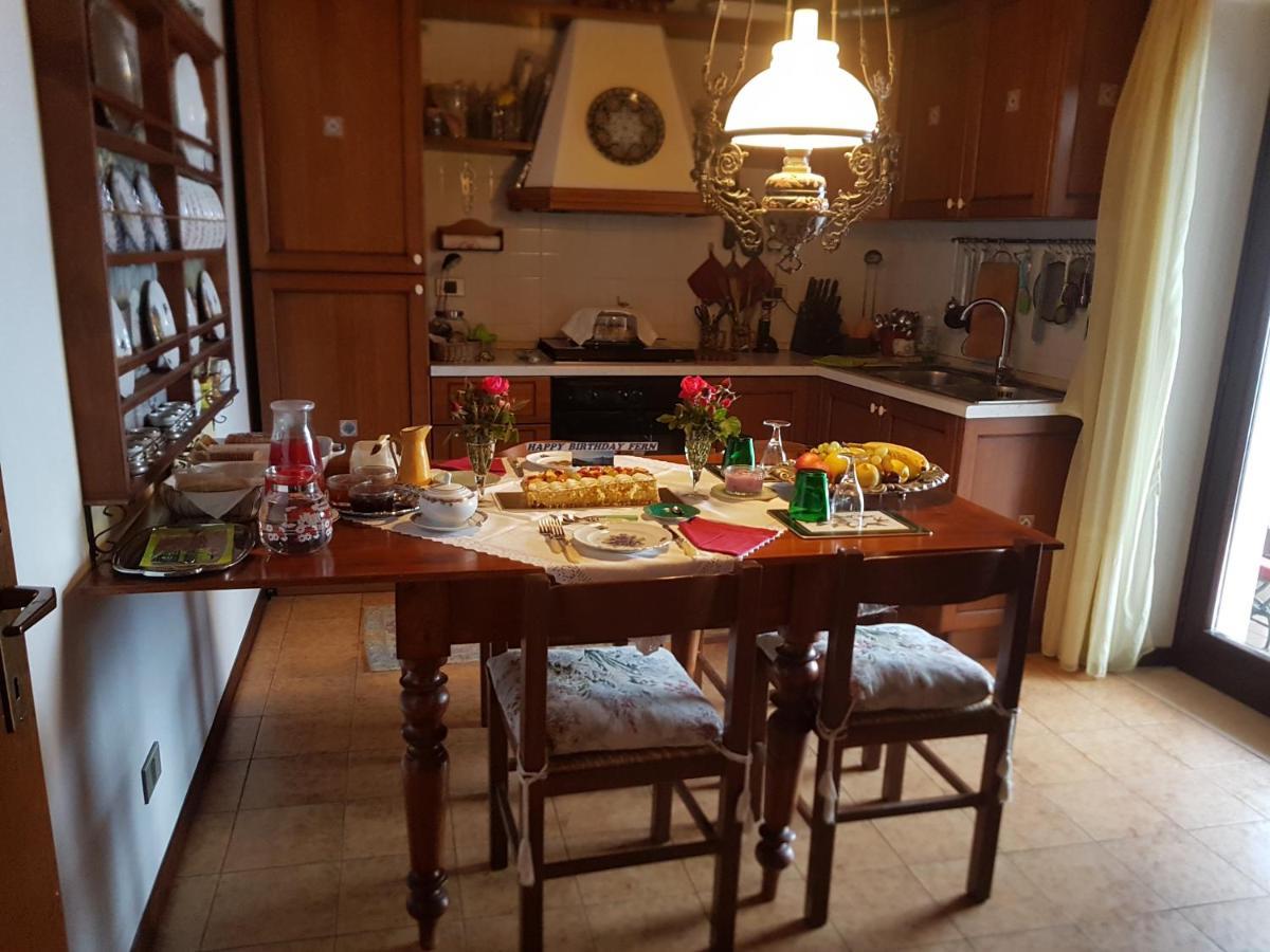 B&B Da Paolo Con Vista Lago Di Garda ซานเซโน ดี มอนตาญญา ภายนอก รูปภาพ