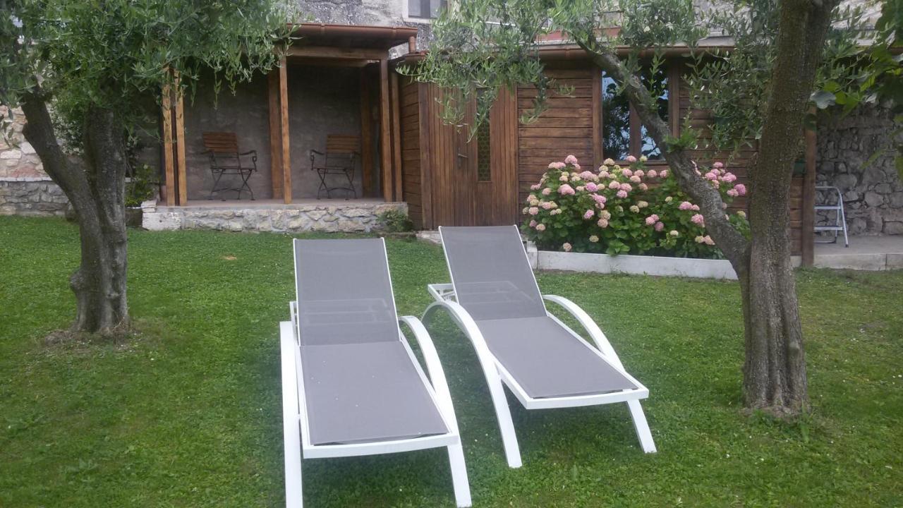 B&B Da Paolo Con Vista Lago Di Garda ซานเซโน ดี มอนตาญญา ภายนอก รูปภาพ