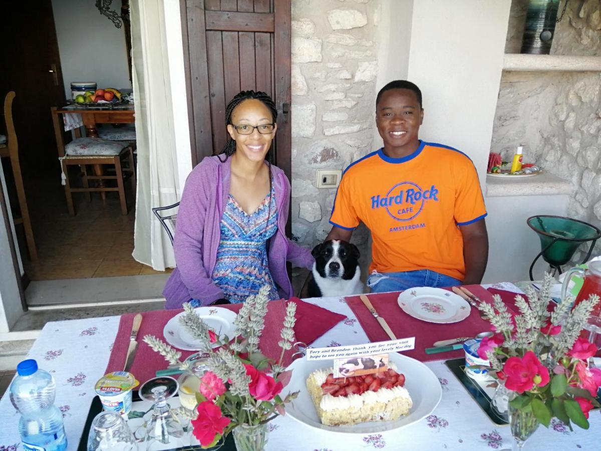 B&B Da Paolo Con Vista Lago Di Garda ซานเซโน ดี มอนตาญญา ภายนอก รูปภาพ